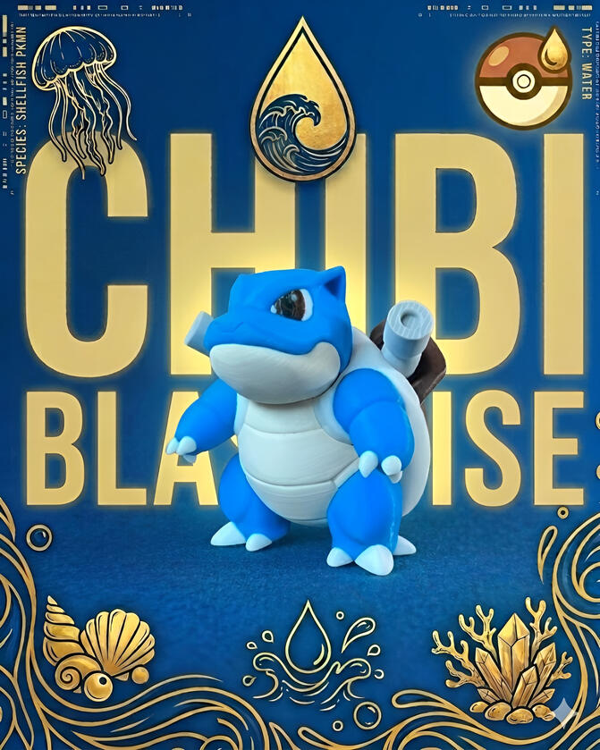 Chibi Blastoise Chibi Blastoise